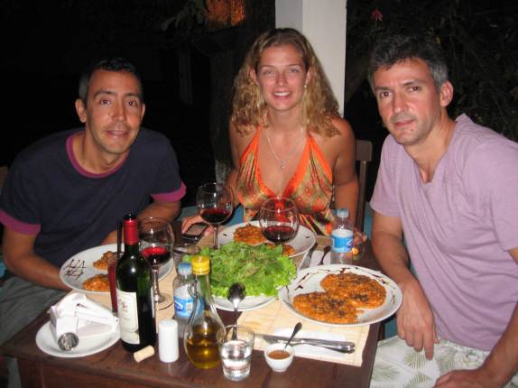 Jantando com o Haroldo em Fernando de Noronha - PE